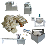 cereal bar puffed rice packaging making machine