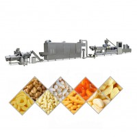 Automatic Puffed Corn Snacks Machine Corn Puffing Snack Machine With CE Certification