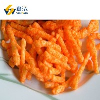 Fried Cheetos Snack Food Process Line Equipment Baked Corn Curls Snacks Food Process Machines Plant