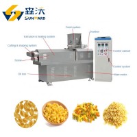 Extruded stainless steel Italian pasta making machine instant pasta production line macaroni machine