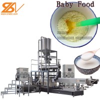 Healthy instant nutrition baby powder rice snacks food processing machine line equipment