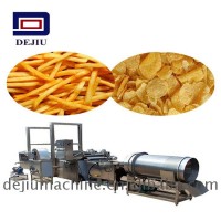 Fully Automatic Frozen French Fries Distributors /fresh potato chips making machine/potato chips cutting machine