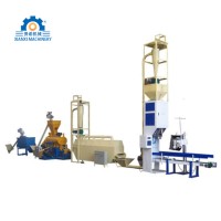 Hot sale fish feed manufacturing machine,aquatic feed production line,fish feed making machine